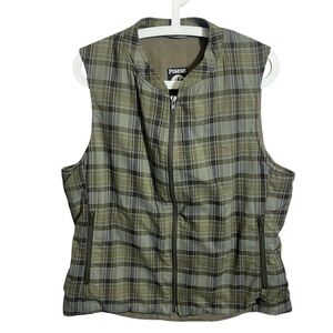 Pikeur Germany Vintage Horse Riding Equestrian Schooling Vest plaid